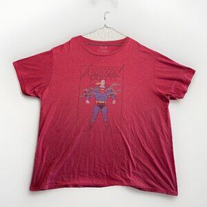 Jack of All Trades Retro Superman Comic Cover Distressed T-shirt  Mens Sz 3X